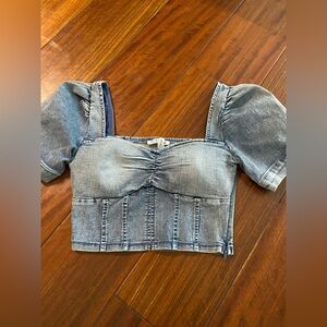 Denim shirt